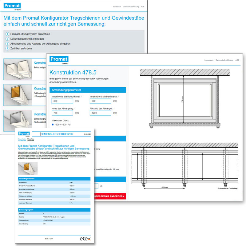 Tragschienenkonfigurator